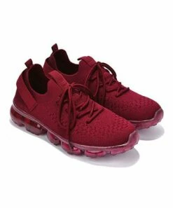 Hot Sale ✔️ Cape Robbin Burgundy Fly Knit Casual 👟 Sneaker - 👩 Women 🤩