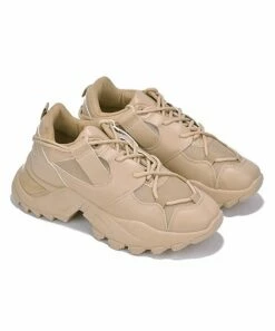 Cheap 🧨 Cape Robbin Off-White Chunky Dad Platform 👟 Sneaker - 👩 Women ⌛