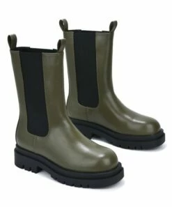 Buy 🤩 Cape Robbin Olive Chunky Sole Rain Boot - 👩 Women 🔔