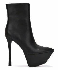 Best Pirce 🎉 Cape Robbin Black Stiletto Platform Booties - 👩 Women ✨